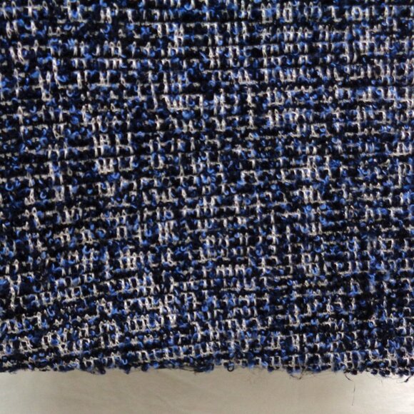 BOSS Women's Navy Tweed Suit Blazer Suit Jacket size 12 - Picture 3 of 13